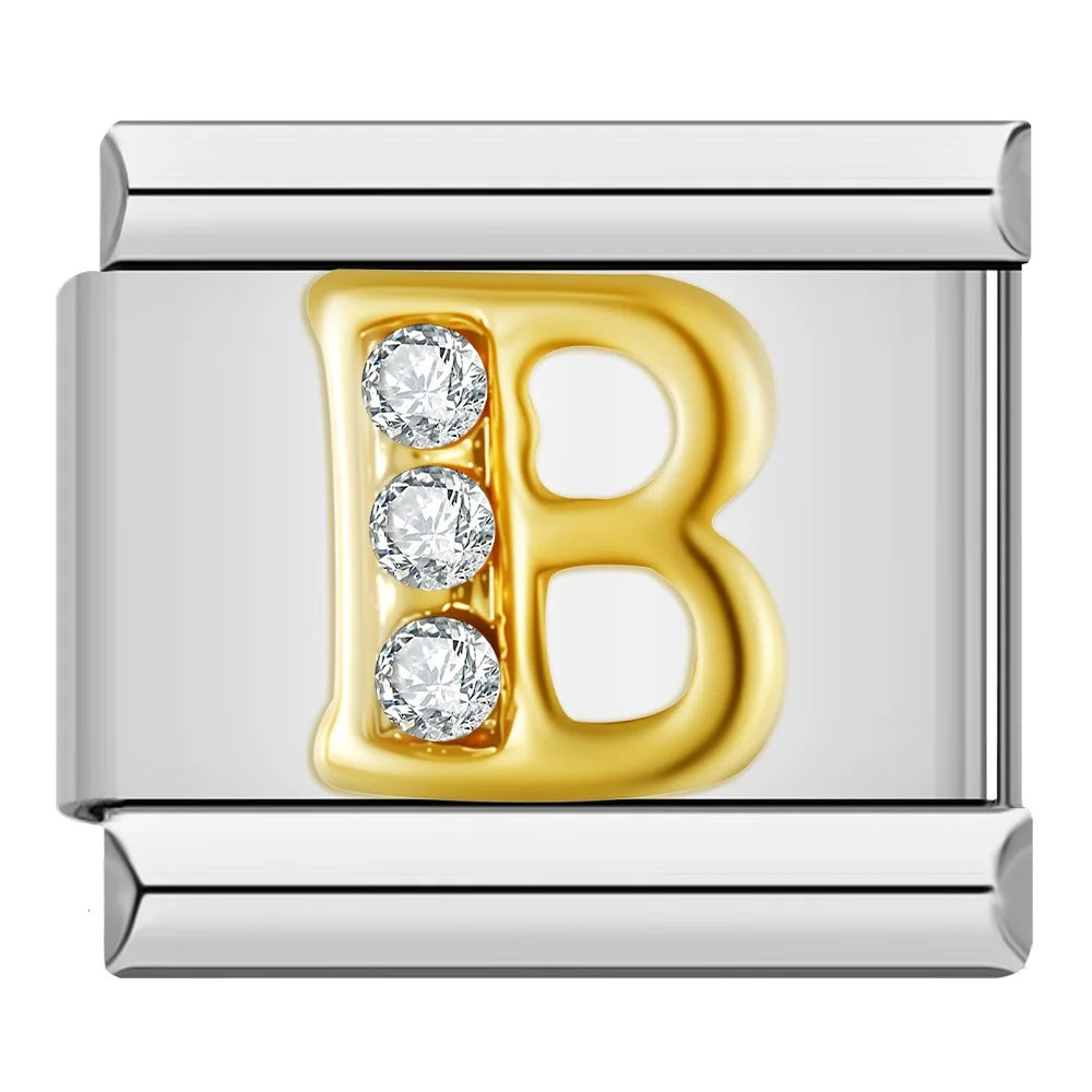 Letter B - Silver