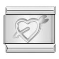 Cupid's Heart - Silver