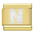 Letter N - Gold