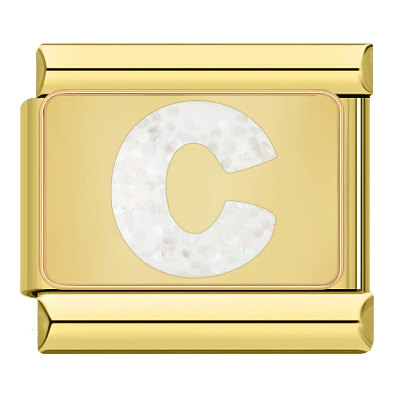 Letter C - Gold
